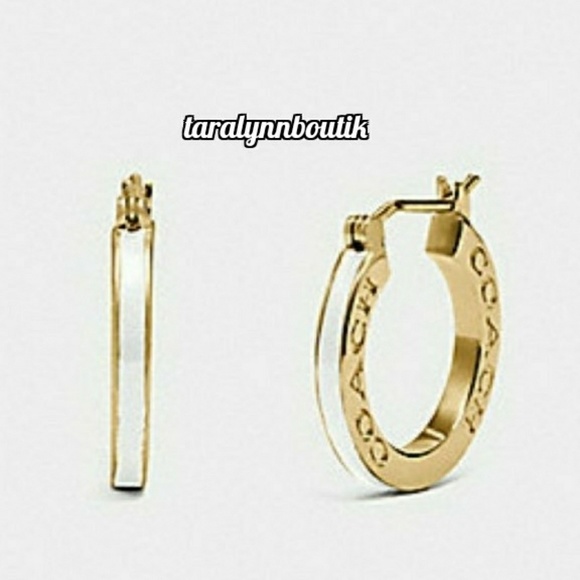 Coach Jewelry - 🐎Coach|Huggie Earrings🐎
